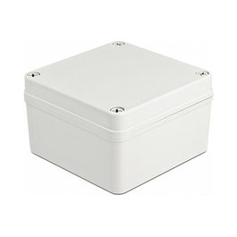 DeLOCK Carcasa de instalación IP65 impermeable 125 x 125 x 75 mm gris