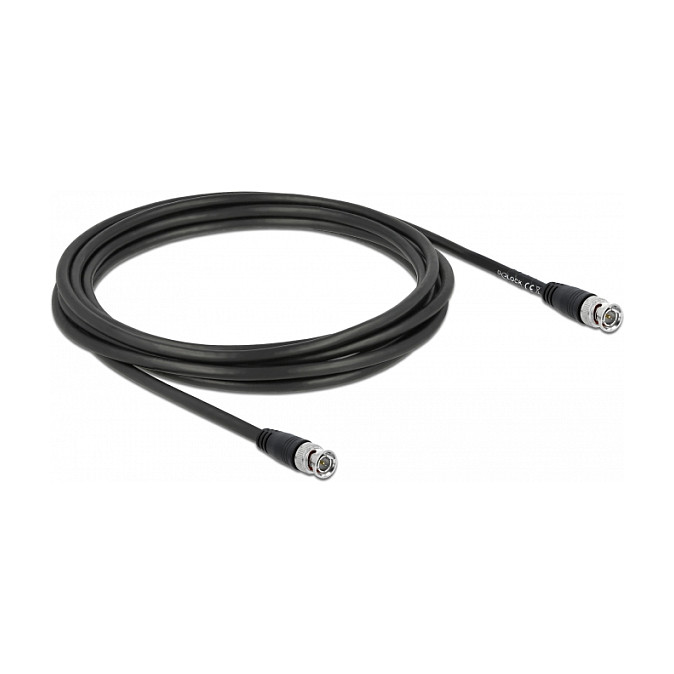 DeLOCK Cable Coaxial BNC a BNC 3m Negro DeLOCK Cable Coaxial BNC a BNC 3m Negro