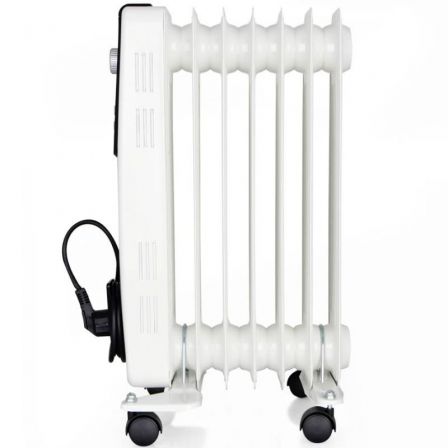 Orbegozo Radiador de Aceite RH 1500 A, 3 Potencias 600-900-1500W, 7 Elementos Caloríficos Silencioso con Termostato Orbegozo Radiador de Aceite RH 1500 A, 3 Potencias 600-900-1500W, 7 Elementos Caloríficos Silencioso con Termostato