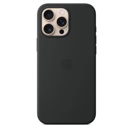 Apple Funda de silicona con MagSafe para iPhone 16 Pro Max - Negro