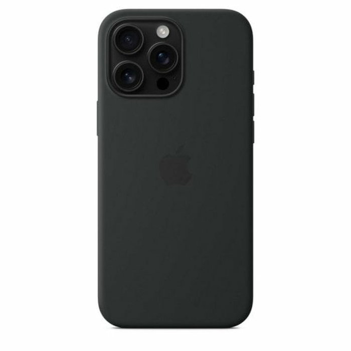 Apple Funda de silicona con MagSafe para iPhone 16 Pro Max - Negro Apple Funda de silicona con MagSafe para iPhone 16 Pro Max - Negro