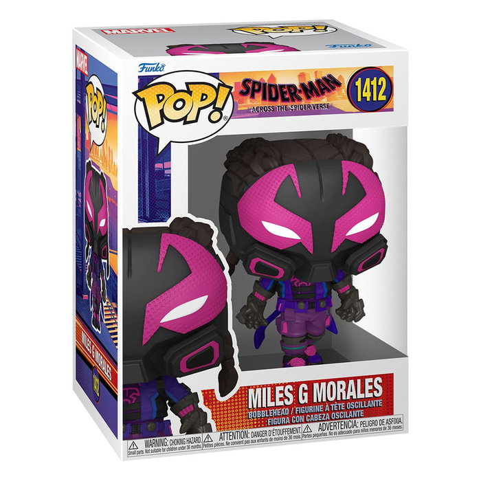 Spiderman Across the Spider-Verse POP! Vinyl Figura Prowler 9 cm Spiderman Across the Spider-Verse POP! Vinyl Figura Prowler 9 cm