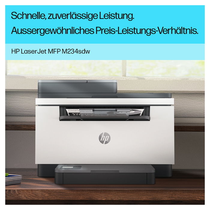 HP LaserJet MFP M234sdw Impresora Láser Multifuncional 3en1 A4 LAN WLAN ADF Dúplex