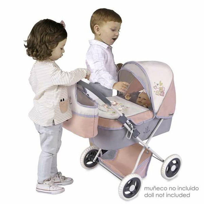 Decuevas Coche de muñeca plegable para muñecas de hasta 48 cm. Decuevas Coche de muñeca plegable para muñecas de hasta 48 cm.