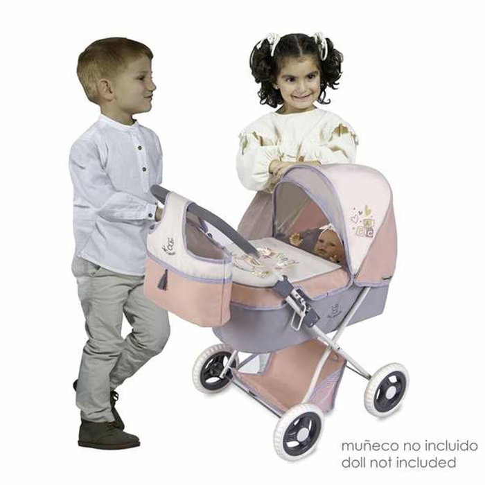 Decuevas Coche de muñeca plegable para muñecas de hasta 48 cm. Decuevas Coche de muñeca plegable para muñecas de hasta 48 cm.