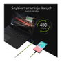 Green Cell KABGCSET06 Cable Lightning a USB A, 2 m, Negro (Pack de 3)