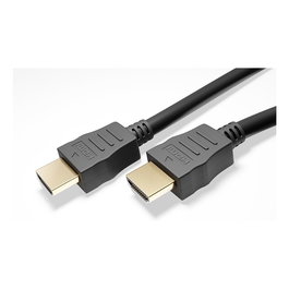 Goobay 61641 Cable HDMI 2.1 8K 3m Ultra Alta Velocidad 48Gbps con Ethernet, 3D, HDR, ARC, Conectores Dorados
