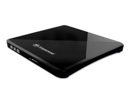 Transcend 8X DVD, SLIM TYPE, USB, BLACKPortable DVD Writer Black,
