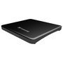 Transcend TS8XDVDS-K EXT SLIM USB Grabadora DVD+RW Negro USB 2.0 Ultra delgada Plug and Play para Windows Mac