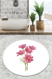 Mijölnir Djt Alfombrilla de Baño Blanca 140 cm