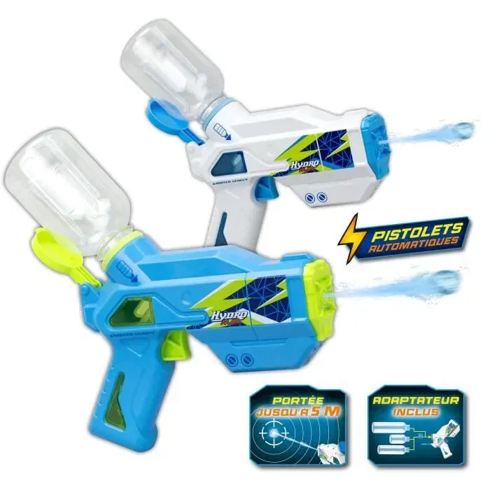 Silverlit Pistola de Agua Electrónica Hydromad Mini Blaster Pack 2 para +8 años Silverlit Pistola de Agua Electrónica Hydromad Mini Blaster Pack 2 para +8 años