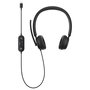 Microsoft Modern USB-C Auriculares Diadema Supraaural Alámbrico con Micrófono Boom y Cancelación de Ruido para Oficina/Call Center, Negro