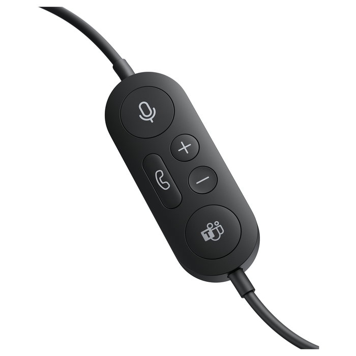 Microsoft Modern USB-C Auriculares Diadema Supraaural Alámbrico con Micrófono Boom y Cancelación de Ruido para Oficina/Call Center, Negro