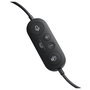 Microsoft Modern USB-C Auriculares Diadema Supraaural Alámbrico con Micrófono Boom y Cancelación de Ruido para Oficina/Call Center, Negro