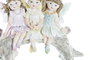 DKD Home Decor Figura de Hadas en Resina Multicolor Surtido de 2 Unidades
