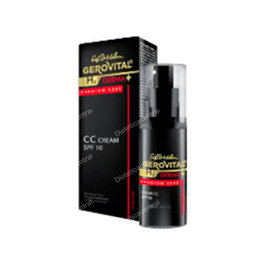 Gerovital Crema CC Multiusos SPF10 30 ml - Tonalidad Media - Matrixyl Synthe'6 - Aquaxyl - Crema de Maquillaje y Cuidado de la Piel con Color Uniforme para Todo Tipo de Piel