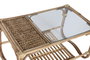 DKD Home Decor Mesa de Centro Bali2 de Ratán y Bambú Natural