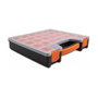 DeLOCK Caja de clasificación con 14 compartimentos naranja/negro