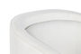 DKD Home Decor Butaca Blanco Natural Poliester Madera 80 x 78 x 91 cm