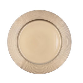 Quid Bajoplato Habitat 33 cm Oro (12 Unidades)