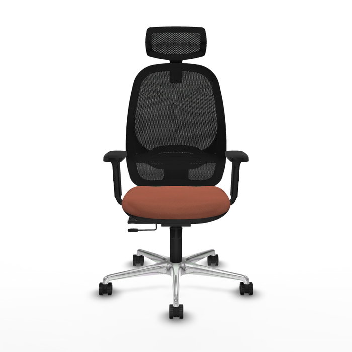 PIQUERAS Y CRESPO Silla de oficina Cilanco con mecanismo Sincro/Traslack Marrón/Negro PIQUERAS Y CRESPO Silla de oficina Cilanco con mecanismo Sincro/Traslack Marrón/Negro