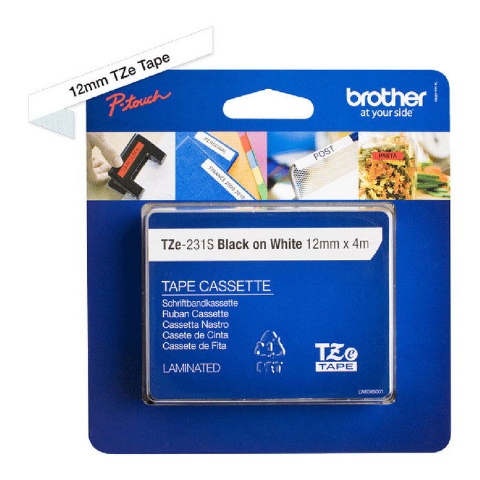 Brother Tze-231S Label-Making Tape Brother Tze-231S Label-Making Tape