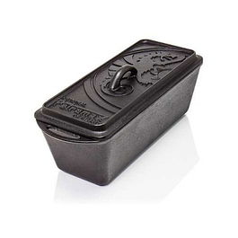 Petromax Kastenform mit Deckel - Forma de fundición rectangular con tapa para cocina al aire libre