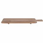 Livoo Tabla de aperitivos Maxi MES151 de madera de acacia FSC con patas de madera