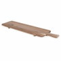 Livoo Tabla de aperitivos Maxi MES151 de madera de acacia FSC con patas de madera