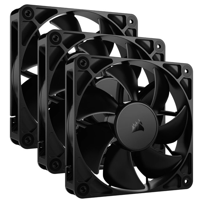 Corsair RS120 PWM 120mm Black 3-Pack
