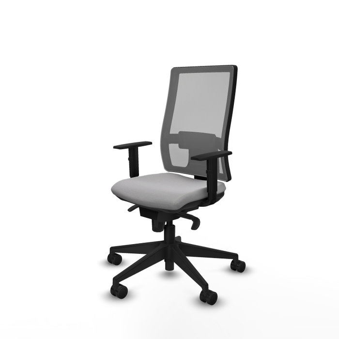 PIQUERAS Y CRESPO Silla de oficina Horna Gris con mecanismo Sincro PIQUERAS Y CRESPO Silla de oficina Horna Gris con mecanismo Sincro
