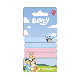Cerdá Bluey Accesorios Pelo Coletero 4 Piezas 6.5 x 12.5 x 2.0 cm
