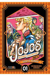 Editorial Ivrea, S.L. JoJo's Bizarre Adventure Parte 5: Vento Aureo 01 Edición Deluxe con Tinta Metalizada