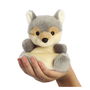 AURORA Peluche Lobo Palm Pals 13 cm - Muñeco de Peluche Suave