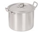 KINVARA Olla de Aluminio de 20 cm, 4,5 l, Plata