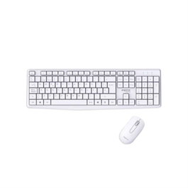 Approx Teclado y Mouse Inalámbrico APPX420W 2.4GHz Multimedia 1000DPI Blanco