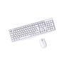 Approx Teclado y Mouse Inalámbrico APPX420W 2.4GHz Multimedia 1000DPI Blanco
