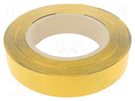 FATH Cinta de marcado adhesiva amarillo-negro 50mm x 50m