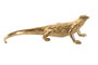 DKD Home Decor Figura de Lagartija en Resina Dorado