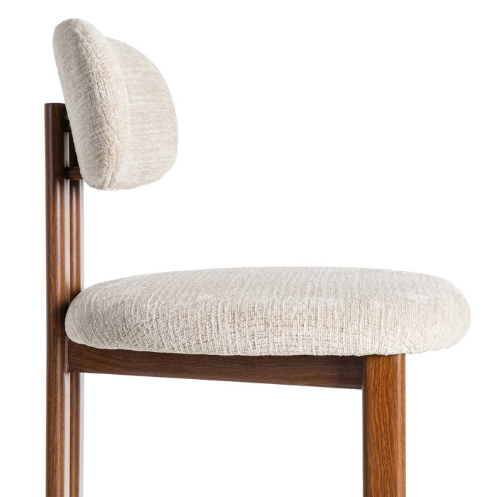 Ixia Silla Beige Tejido-Metal Ixia Silla Beige Tejido-Metal