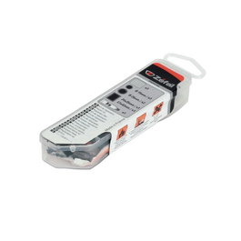 Zefal Kit de reparación de bicicleta con 7 parches, disolución 5g y rascador inoxidable