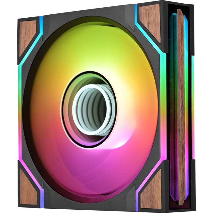 Thermaltake SWAFAN 120 EX INFINITY Wood Edition 3Pack de 120 mm Thermaltake SWAFAN 120 EX INFINITY Wood Edition 3Pack de 120 mm