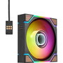 Thermaltake SWAFAN 120 EX INFINITY Wood Edition 3Pack de 120 mm