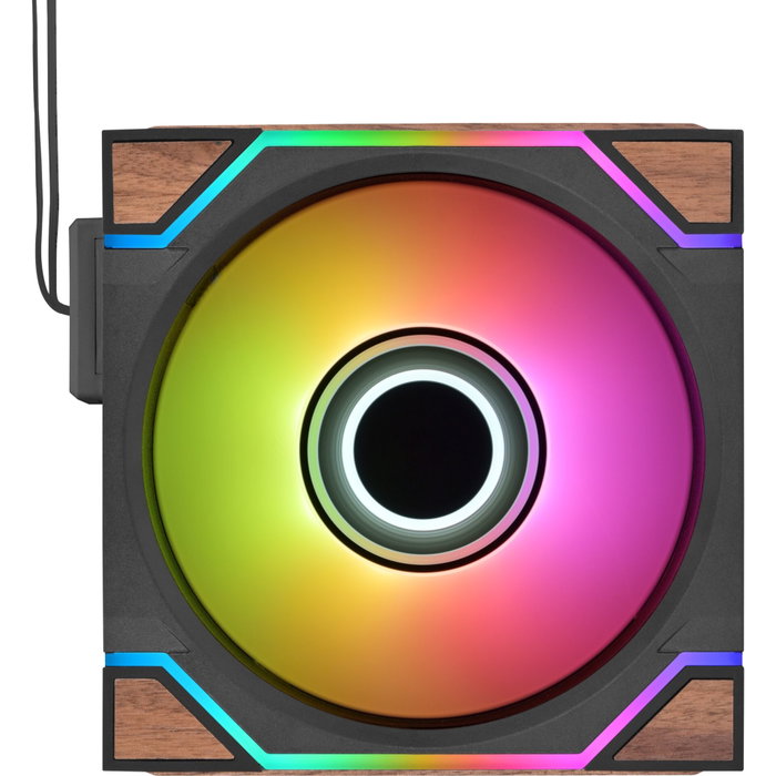Thermaltake SWAFAN 120 EX INFINITY Wood Edition 3Pack de 120 mm Thermaltake SWAFAN 120 EX INFINITY Wood Edition 3Pack de 120 mm
