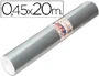 Aironfix 69193 Rollo Adhesivo Plastificado Autoadhesivo Especial Plata, 20 m x 46 cm, para Forrar Madera, Metal, Paredes Aironfix 69193 Rollo Adhesivo Plastificado Autoadhesivo Especial Plata, 20 m x 46 cm, para Forrar Madera, Metal, Paredes