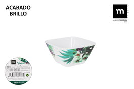 La Mediterranea Bol Melamina Tropic 10.5 cm Brillo (36 Unidades)