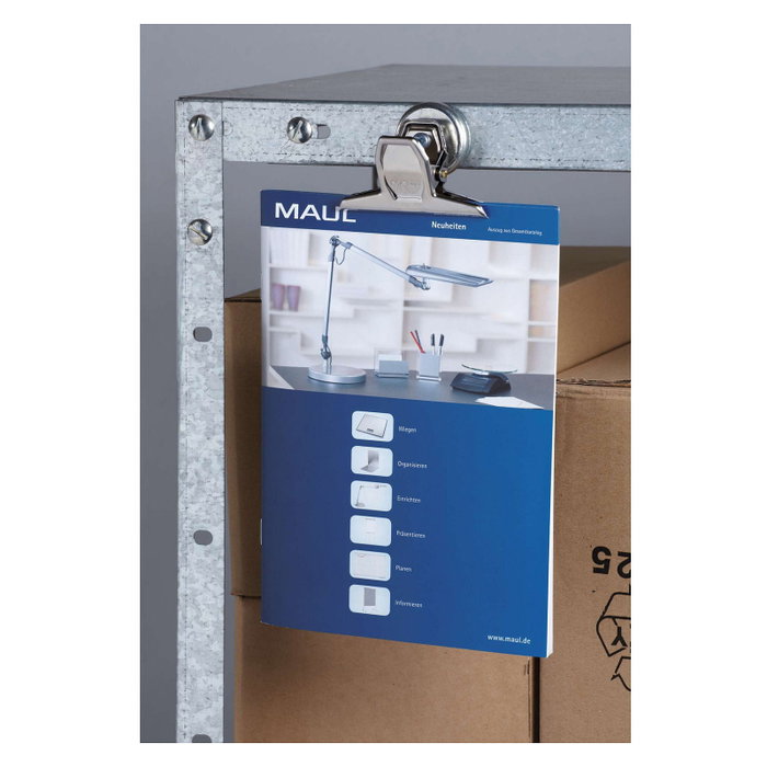 MAUL 2100896 Imanes de Acero Plata Pack de 3