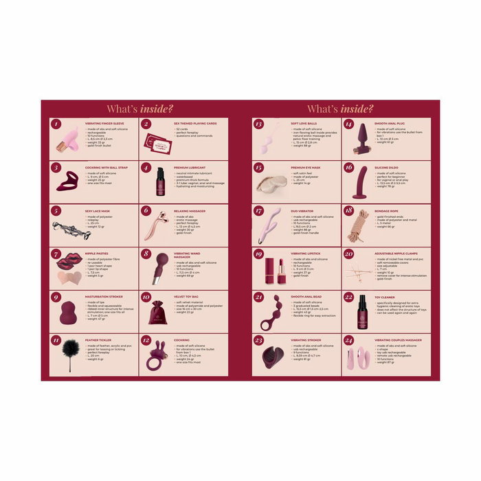 Calendario de Adviento Erótico Dream Toys Calendario de Adviento Erótico Dream Toys