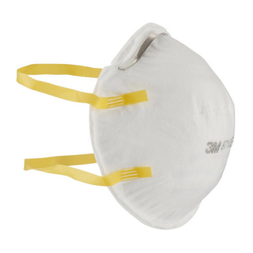 3M Mascarilla para partículas 8710E FFP1 sin válvula, pack de 3 unidades