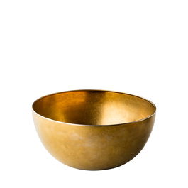 STYLEPOINT Bol Vintage Gold Natural, Acero Inoxidable, 25 cm de Diámetro, 4 L, Colección Natural